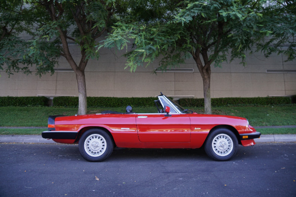 Used 1988 Alfa Romeo Spider Graduate Convertible with 23K original miles Graduate | Torrance, CA