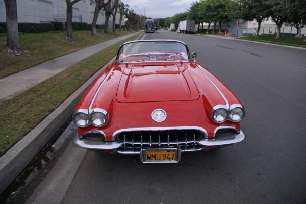 Used 1959 Chevrolet Corvette 283 V8 Fuel Injection 4 spd Convertible  | Torrance, CA