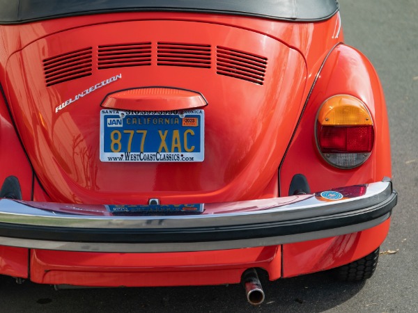 Used 1978 Volkswagen Super Beetle Fuel Injection Convertible with 62K orig miles  | Torrance, CA