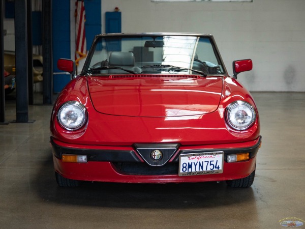 Used 1987 Alfa Romeo Spider Quadrifoglio with 25K orig miles | Torrance, CA