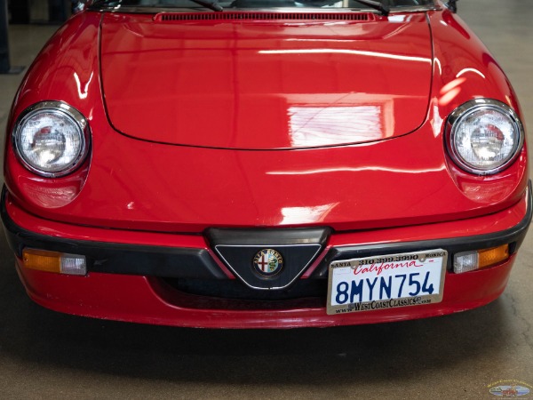 Used 1987 Alfa Romeo Spider Quadrifoglio with 25K orig miles | Torrance, CA