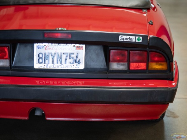 Used 1987 Alfa Romeo Spider Quadrifoglio with 25K orig miles | Torrance, CA