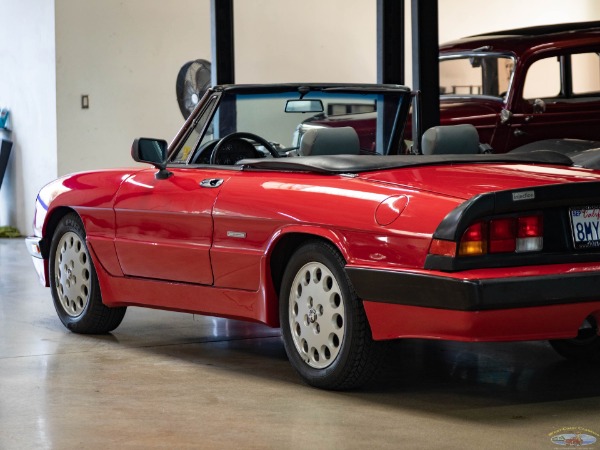 Used 1987 Alfa Romeo Spider Quadrifoglio with 25K orig miles | Torrance, CA