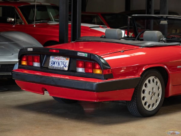 Used 1987 Alfa Romeo Spider Quadrifoglio with 25K orig miles | Torrance, CA