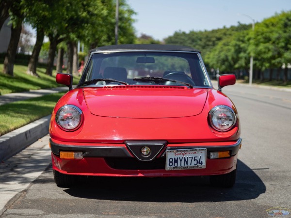 Used 1987 Alfa Romeo Spider Quadrifoglio with 25K orig miles | Torrance, CA