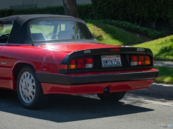 Used 1987 Alfa Romeo Spider Quadrifoglio with 25K orig miles | Torrance, CA