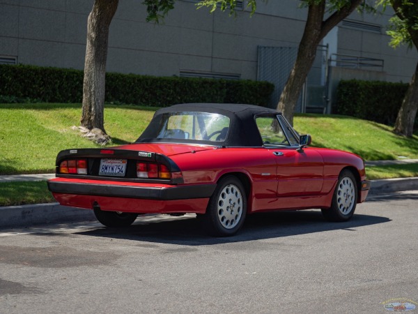 Used 1987 Alfa Romeo Spider Quadrifoglio with 25K orig miles | Torrance, CA