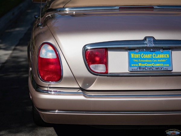 Used 2001 Rolls-Royce Corniche Convertible with 15K original miles | Torrance, CA