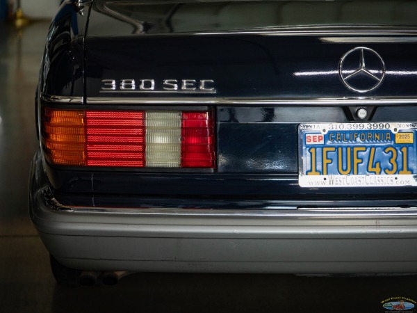 Used 1982 Mercedes-Benz 380 SEC 3.8L V8 2 Door Coupe with 68K orig miles | Torrance, CA