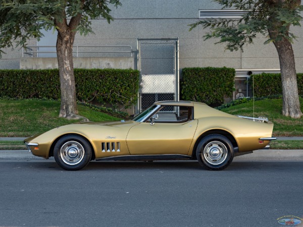 Used 1969 Chevrolet Corvette 350/300HP V8 T-Top Coupe with AC | Torrance, CA